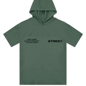 Camiseta Teen Menino Oversized Verde
