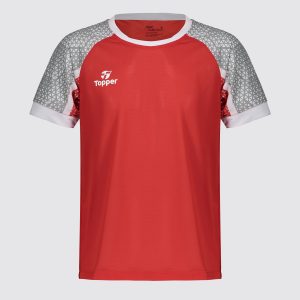 Camiseta Topper Fun Juvenil Vermelha