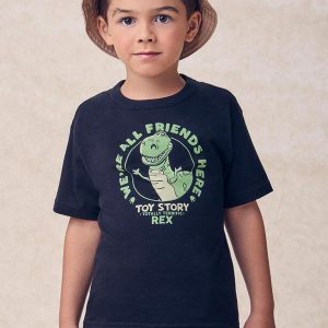 Camiseta do Dino Rex Preto