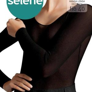 Camisete Feminina Selene 9100-001 550-Preta