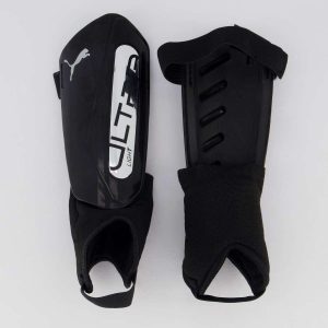 Caneleira Puma Ultra Light Ankle Preta e Cinza