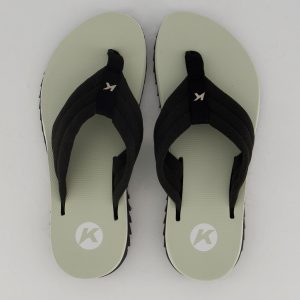Chinelo Kenner Kyra Pro Comfy Feminino Preto e off