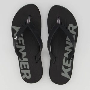 Chinelo Kenner RED Preto e Cinza