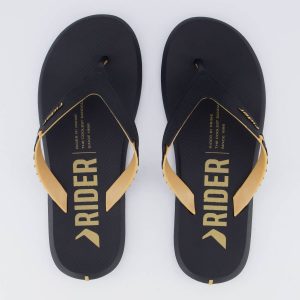 Chinelo Rider R1 Prime Preto e Marrom