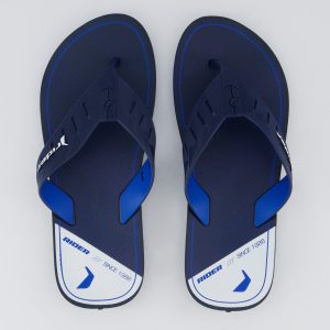 Chinelo Rider Street Duo Plus Azul e Branco