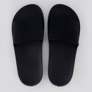 Chinelo Slide Rider Feel Preto e Verde