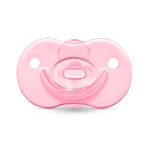 Chupeta Lillo Calming Bico Simétrico 6+ Meses Rosa 1 Unidade