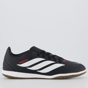 Chuteira Adidas Predator Club Futsal Preta e Branca