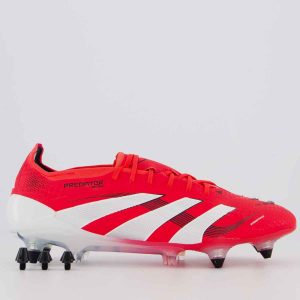Chuteira Adidas Predator Elite SG Campo Vermelha
