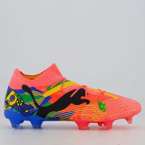 Chuteira Puma Future 7 Ultimate NJR FG/AG Laranja