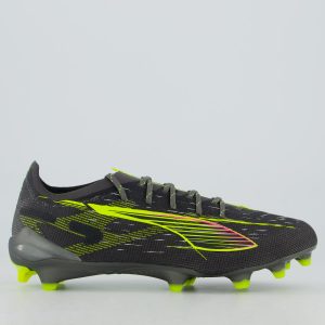 Chuteira Puma Ultra 5 Ultimate FG Campo Cinza Escuro