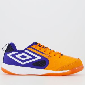 Chuteira Umbro Pro 5 Bump Futsal Laranja