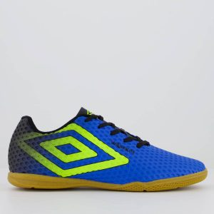 Chuteira Umbro Warskin Futsal Azul