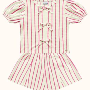 Cj.Blusa/Short Rosa