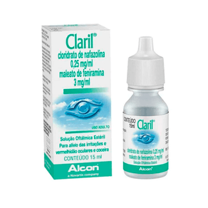 Claril Solução Oftálmica Estéril 15ml