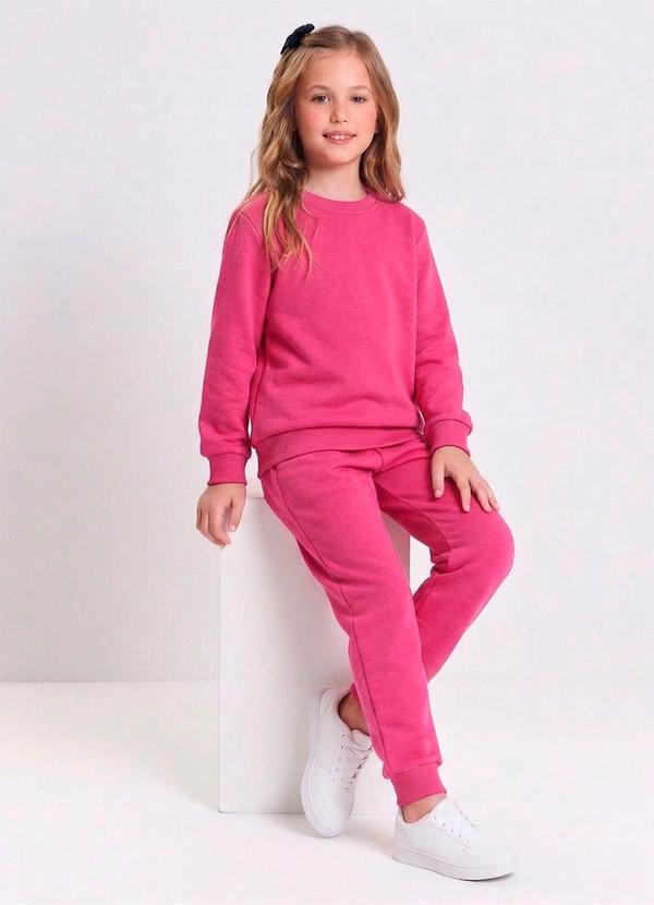 Conjunto Básico Infantil Menina Rosa
