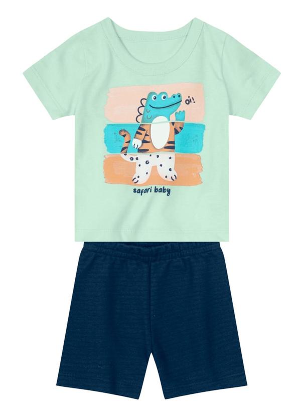 Conjunto Bebê Menino Baby Verde
