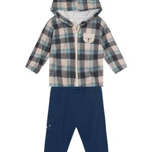Conjunto Bebê Menino de Ursinho Bege