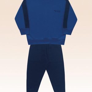 Conjunto Blusão e Calça Azul