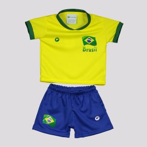 Conjunto Brasil Baby N10 Flag