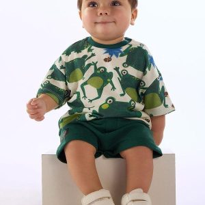 Conjunto Brejo para Bebê Menino Branco