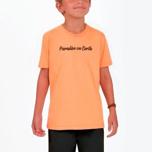 Conjunto Camiseta com Bermuda Laranja