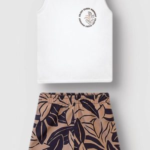 Conjunto Enjoy Every Moment Menino Branco