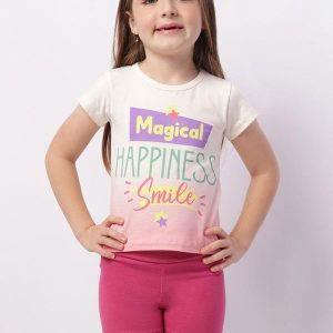 Conjunto Infantil Estampa Magical Off White