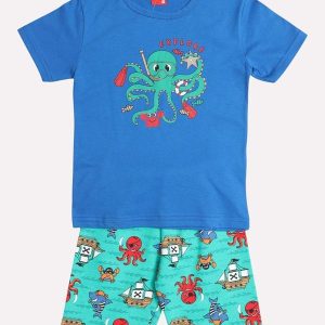 Conjunto Infantil Menino Estampa Polvo Azul