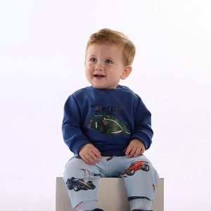 Conjunto Infantil Racing Azul