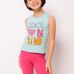 Conjunto Infantil Regata Curto Estampa Verde