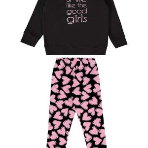 Conjunto Infantil para Menina Preto