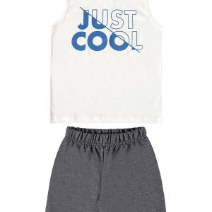 Conjunto Just Cool para Menino Branco