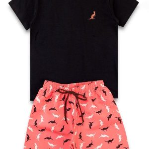 Conjunto Juvenil Menino Verão Preto