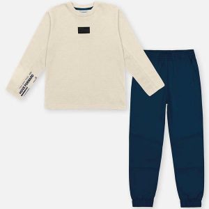 Conjunto Longo Infantil Menino Move Forward Azul
