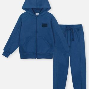 Conjunto Longo Infantil Menino Squad Azul