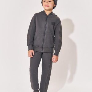 Conjunto Longo Infantil Menino Squad Cinza