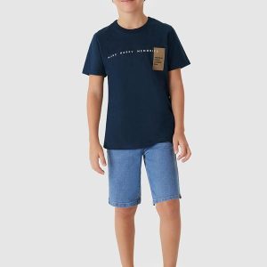 Conjunto Make Happy Memories Menino Azul Marinho