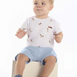 Conjunto Meia Malha Branco