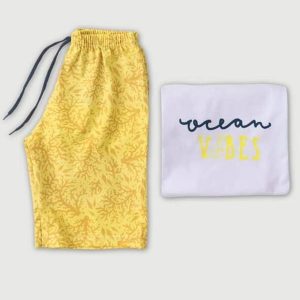 Conjunto Menino Ocean Vibes Kangulu Branco