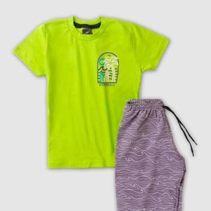 Conjunto Menino Surf Kangulu Lima