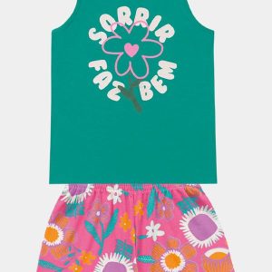 Conjunto Regata e Short Verde