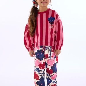 Conjunto Tulipa Inverno Rosa