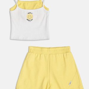 Conjunto de Ribana Amarelo