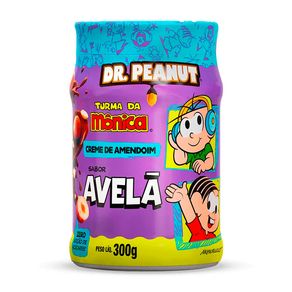 Creme De Amendoim Dr.Peanut Turma Da Monica Sabor Avelã 300g