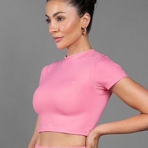 Cropped Basic Rosa