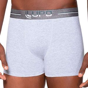Cueca Boxer Lupo 784-016 8000-Cinza-Mescla