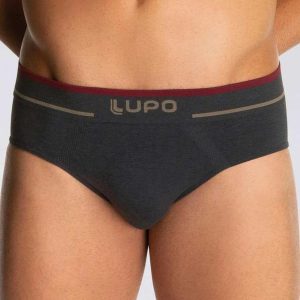 Cueca Slip Lupo 624-003 4841-Oliva