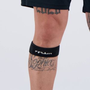 Faixa Sub Patelar Poker Preta