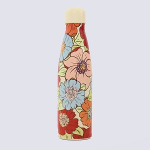 Garrafa Farm Glub Glub Floral Carolina 500ML Off White